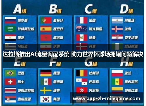 达拉斯推出AI流量调配系统 助力世界杯球场拥堵问题解决